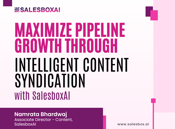 AI Full-Funnel Lead Gen Meets Intelligent Content Syndication